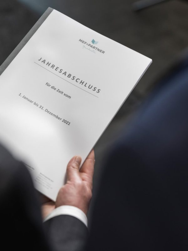 Jahresabschlüsse und Steuererklärungen bei MEF&Partner